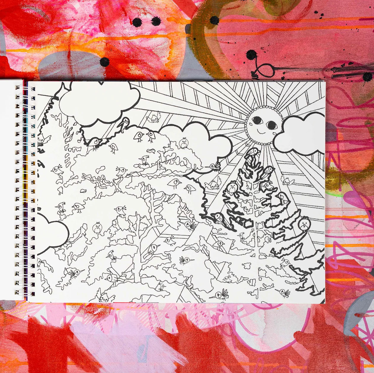 Libro para colorear Juntos