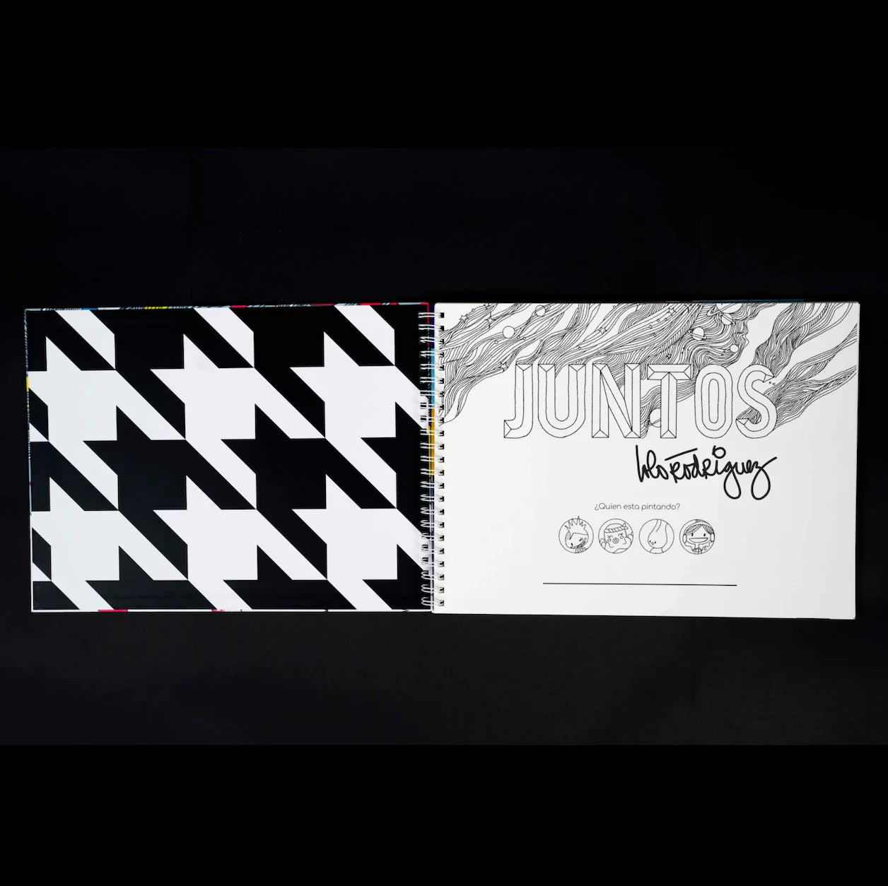 Libro para colorear Juntos