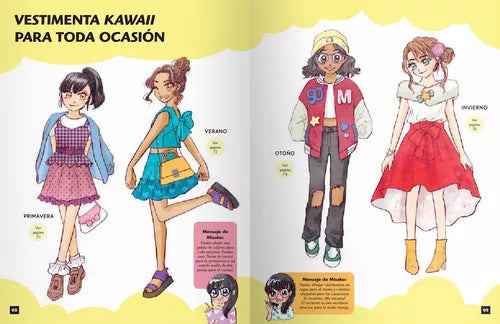 Cómo dibujar manga Kawaii. Moda