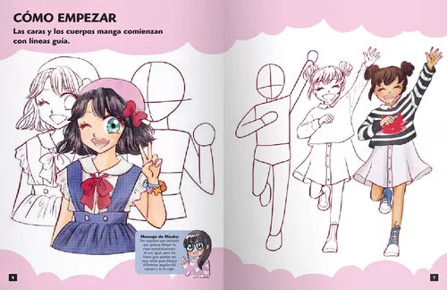 Cómo dibujar manga Kawaii. Moda