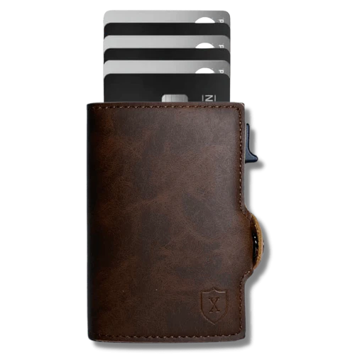 Billetera De Luxe Dark Brown Xclusive