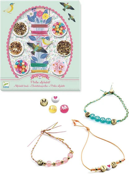 Pulseras de Alfabeto