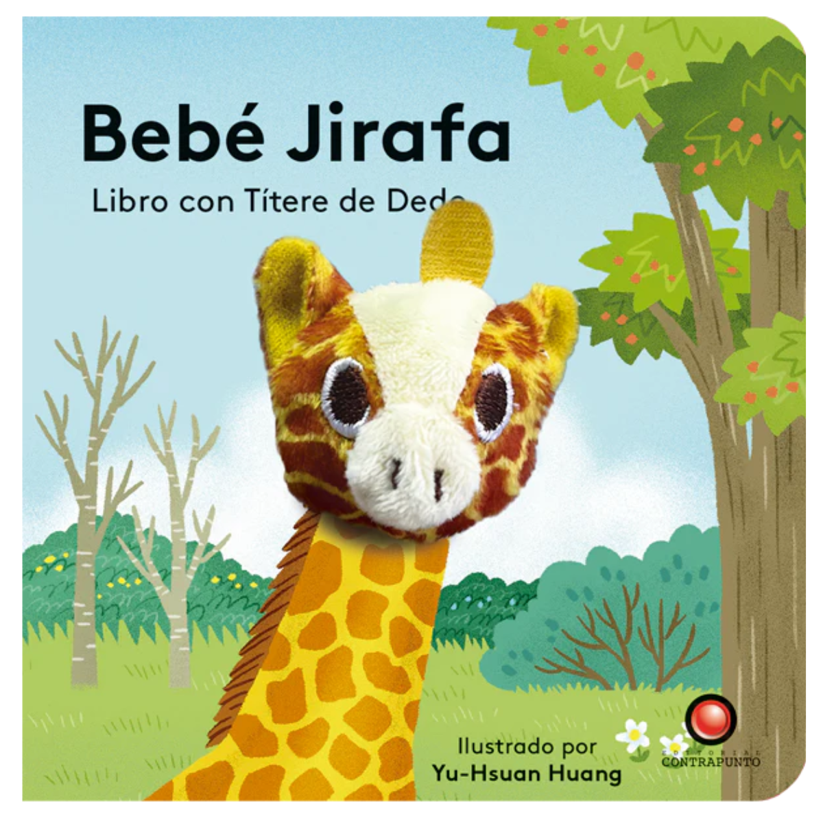 Títere De Dedo Bebe Jirafa