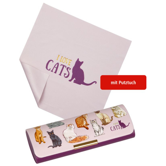 Estuche de lentes I Love Cats