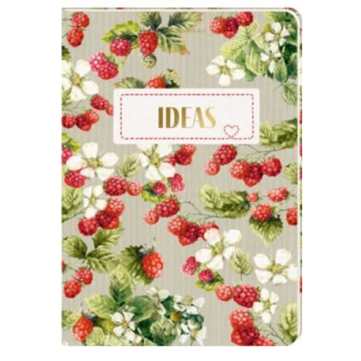 Libreta de notas tapa blanda Jardin campestre