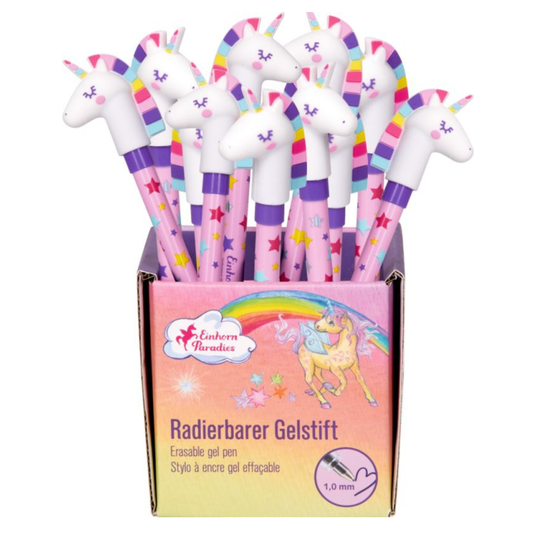 Lápiz gel borrable Unicornio paradise