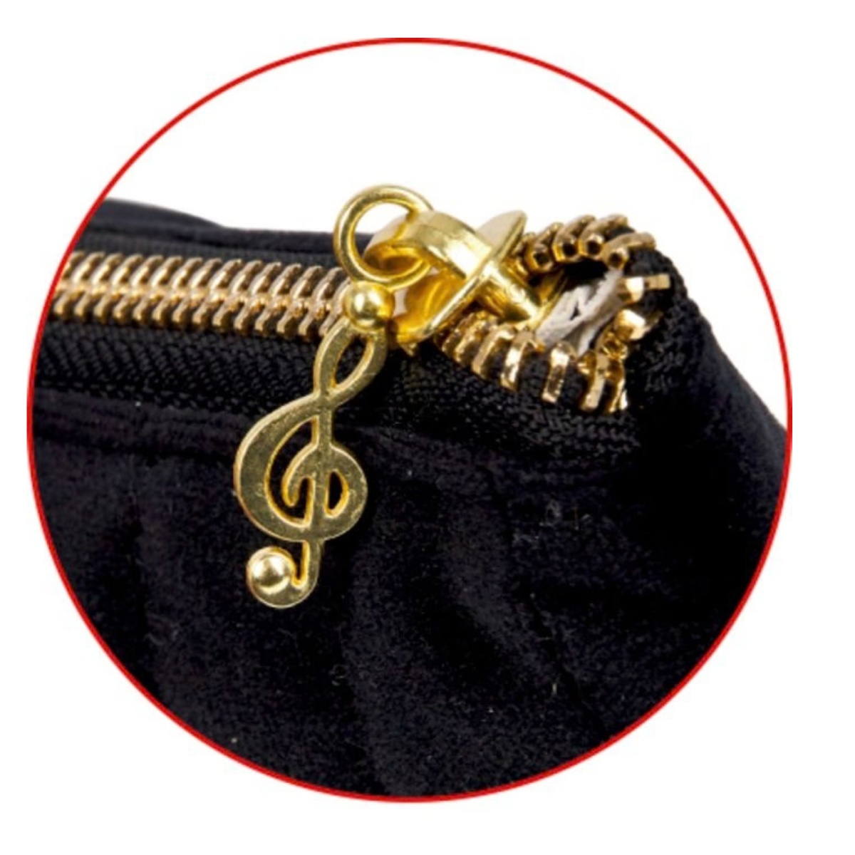 Estuche de tela All about music