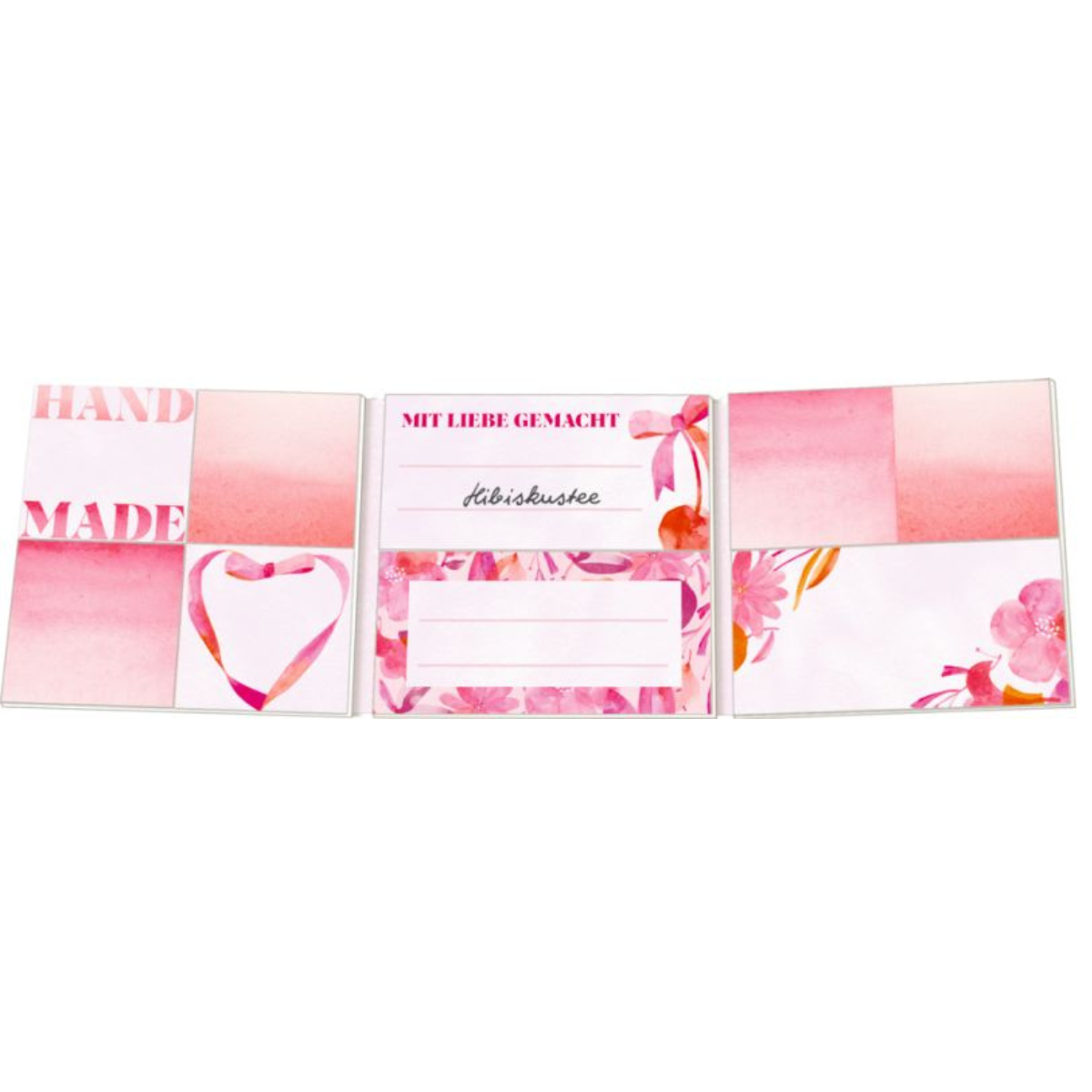 Librito de etiquetas - All About Rose