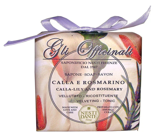 Jabón Gli officinali - Cala y Romero barra 200 grs