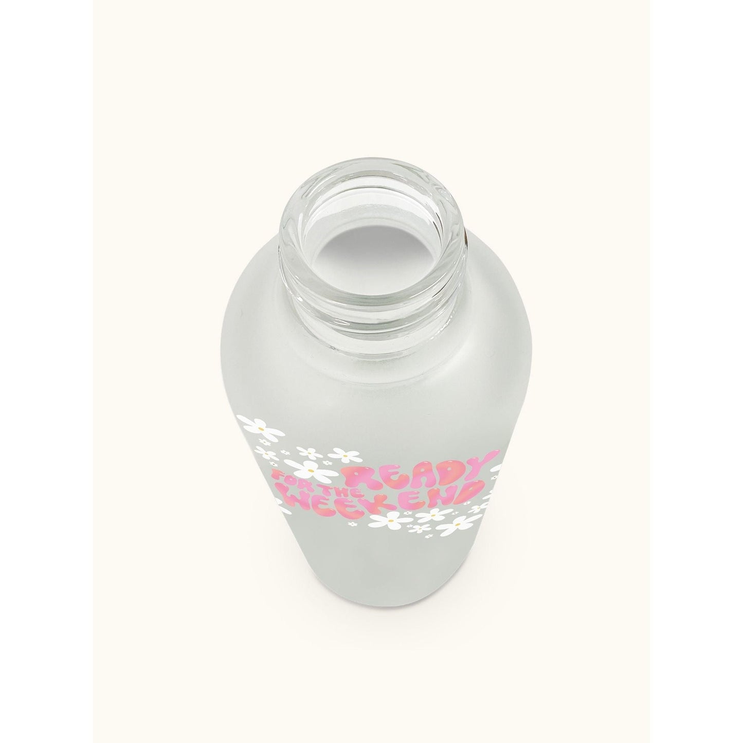 Botella de Vidrio Get Ready for the Weekend