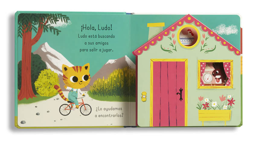 Libro con Solapas - Hola, casa