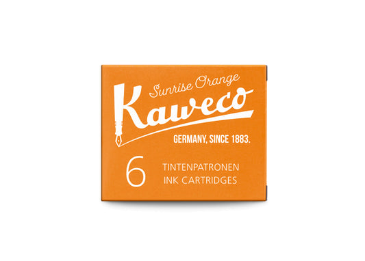 Cartuchos de tinta Kaweco Sunrise Orange