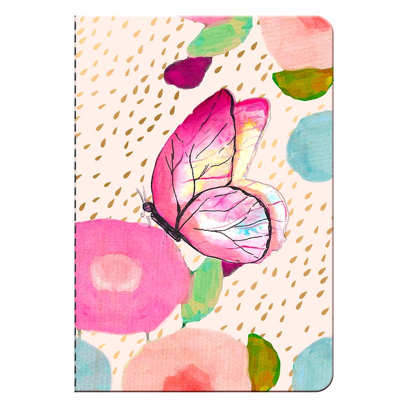 Libreta Tapa Blanda Pequeña – Butterfly