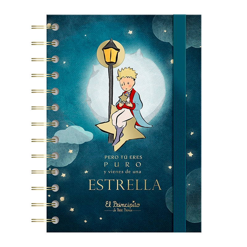 Libreta Tapa dura Mediana con Espiral – El Principito