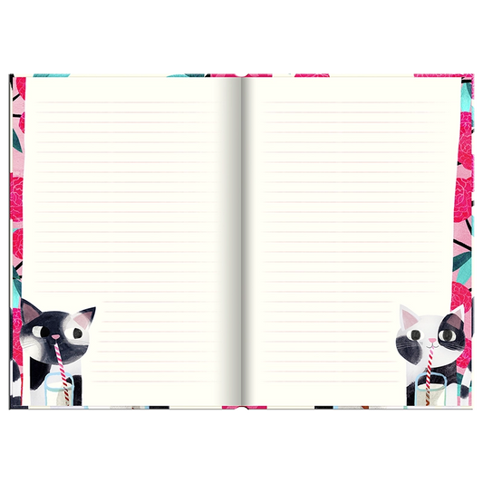 Libreta tapa dura Cat lover