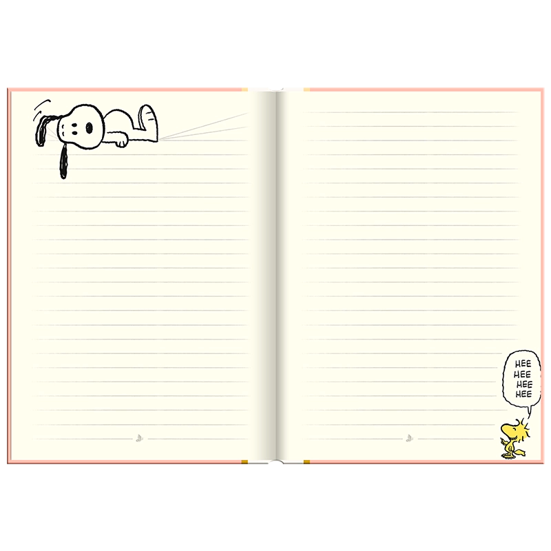 Libreta Snoopy Tapa Dura Pequeña
