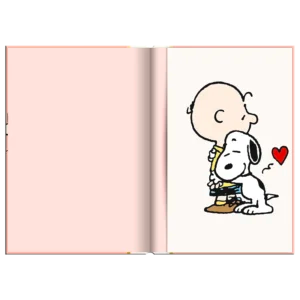Libreta Tapa dura Mediana (lineas) – Snoopy