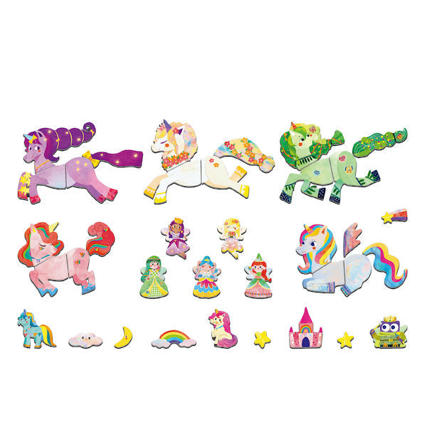 Caja Magnética para Viajes - Unicornio