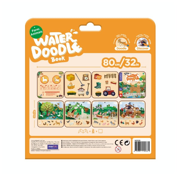 Cuentos Pintar con Agua Animales Granja