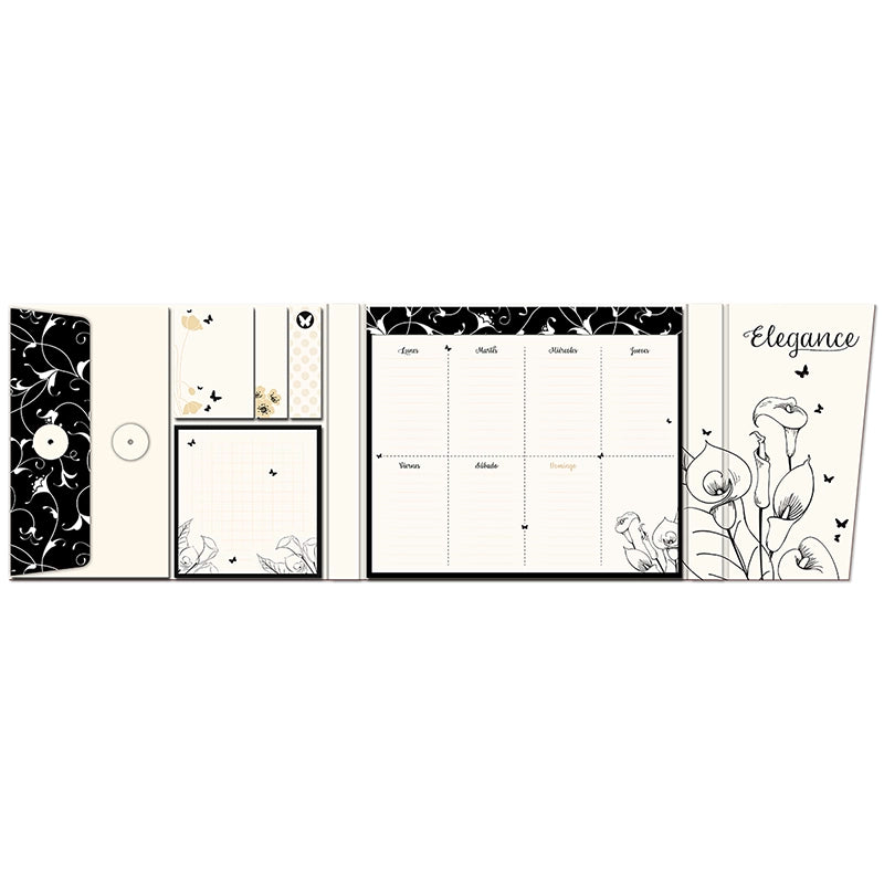 Planificador Semanal y Notitas Elegance
