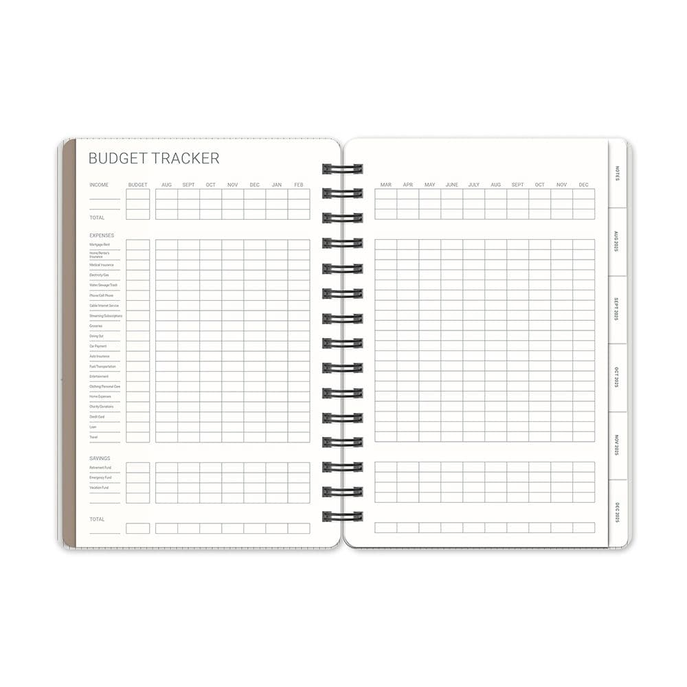 Agenda 2026 Stone Agatha 17 Meses