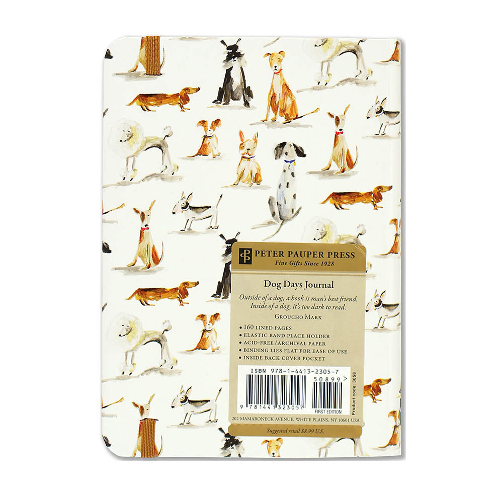 Libreta perritos con Elástico