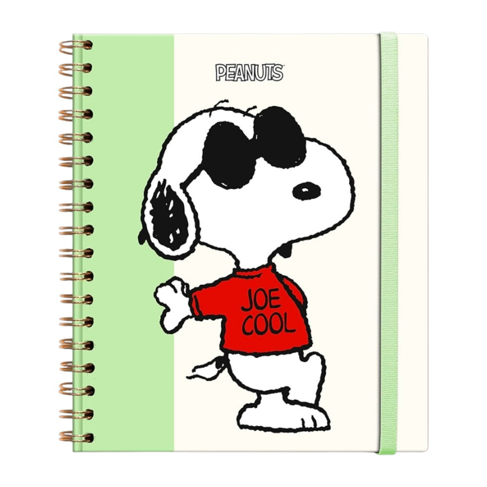 Cuaderno Snoopy Verde