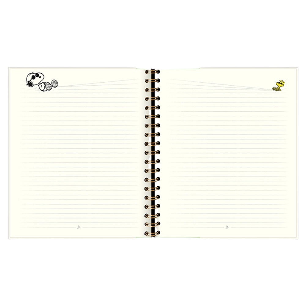 Cuaderno Snoopy Verde