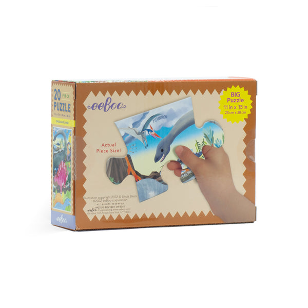 Puzzle 20 piezas - Dinosaurios