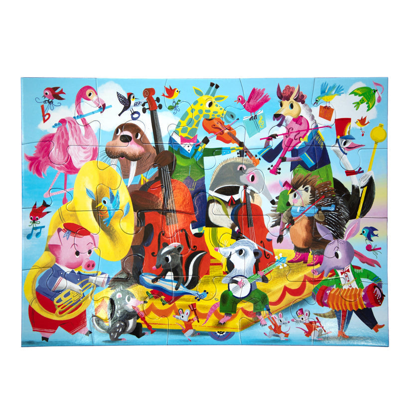 Puzzle 20 piezas - Banda musical