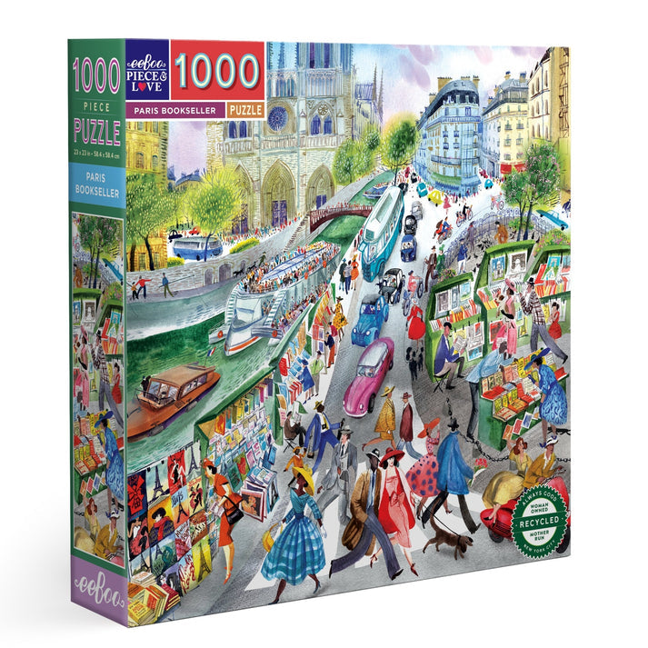 Puzzle 1000 piezas - Paris Bookseller