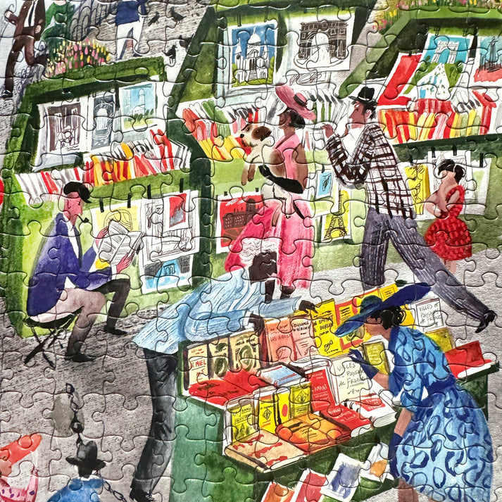 Puzzle 1000 piezas - Paris Bookseller