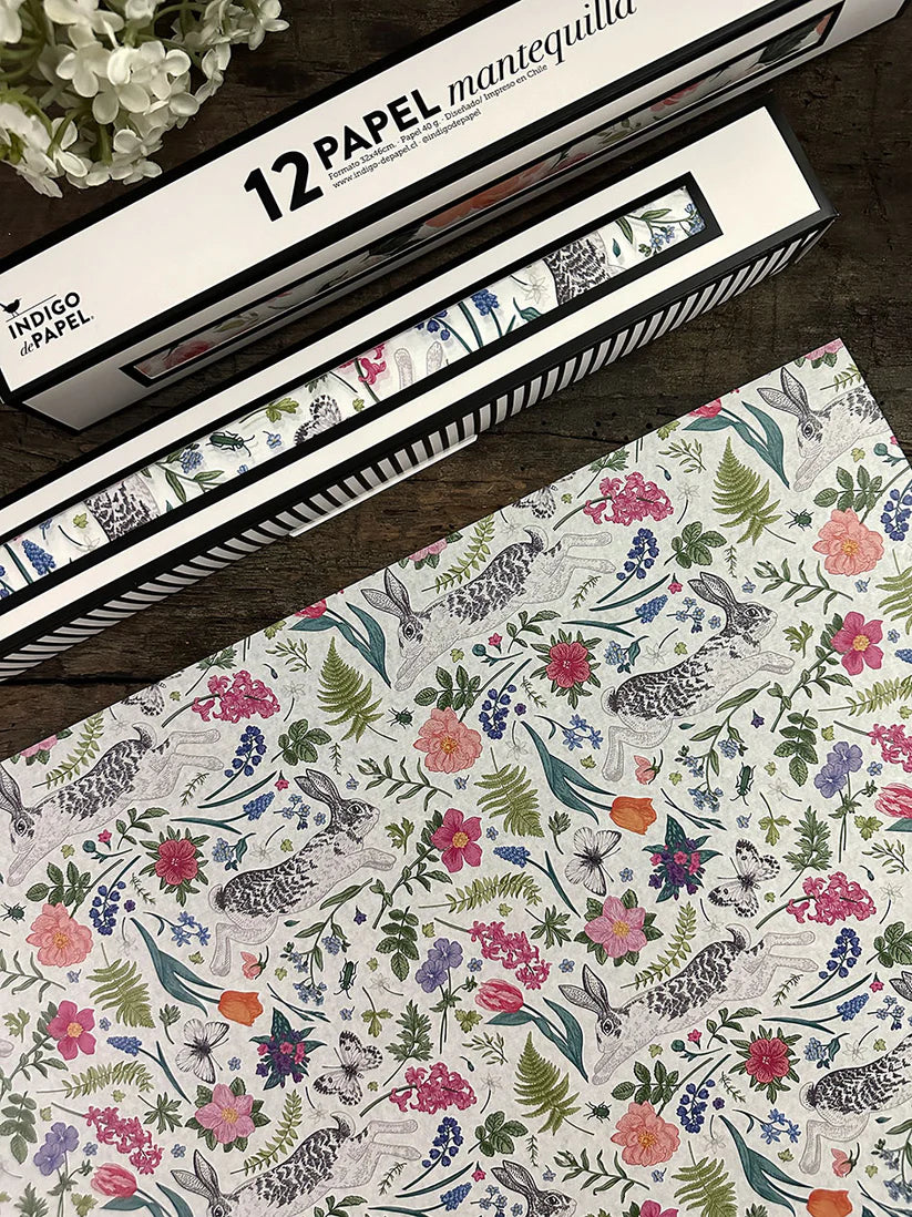 Papel Mantequilla - Garden 12 un.