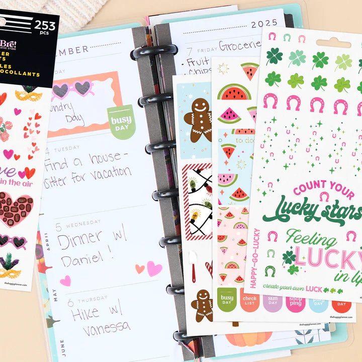 Set stickers seasonal Seasons of Joy