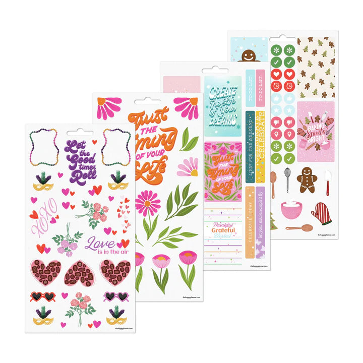 Set stickers seasonal Seasons of Joy