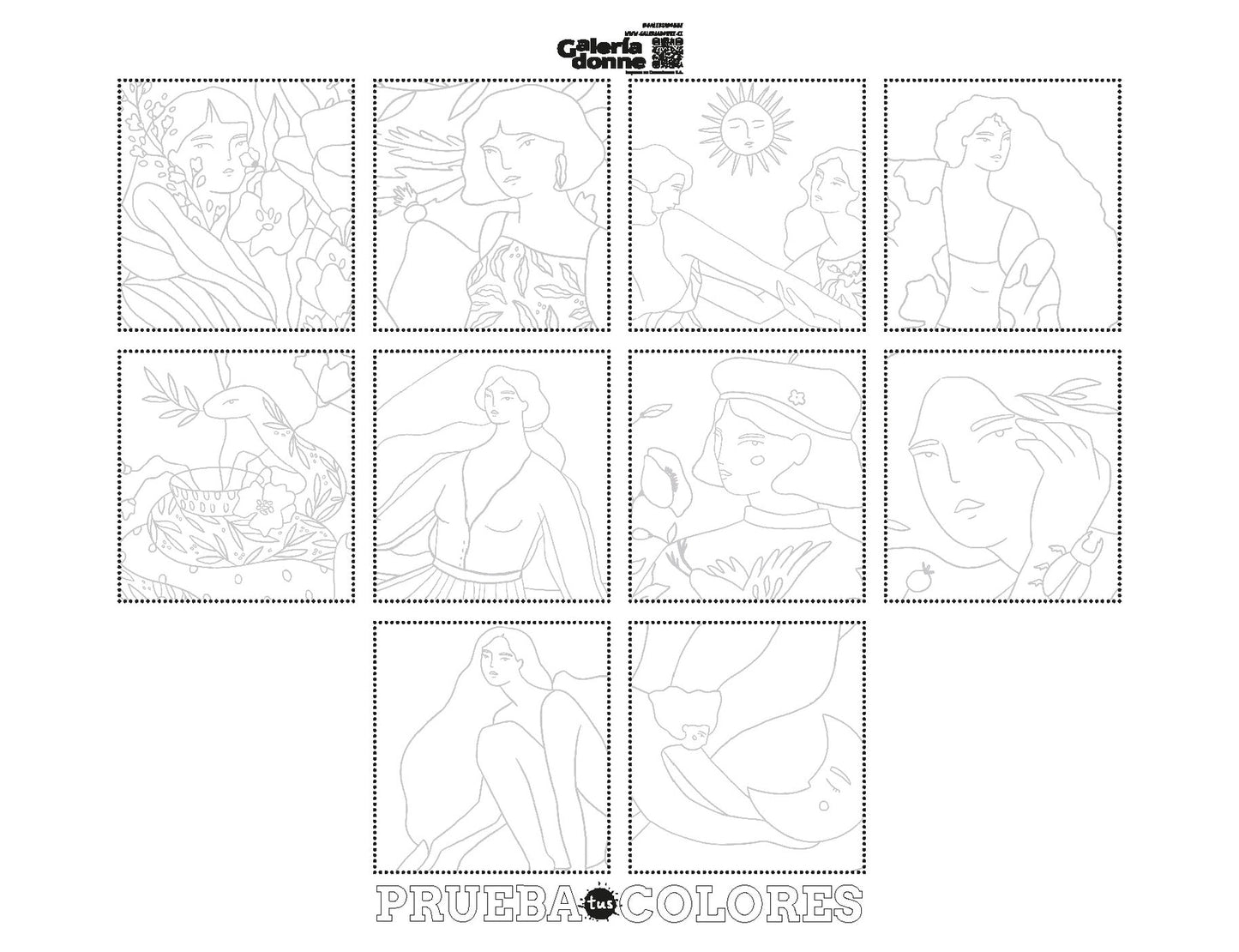 Libro para colorear Soltar