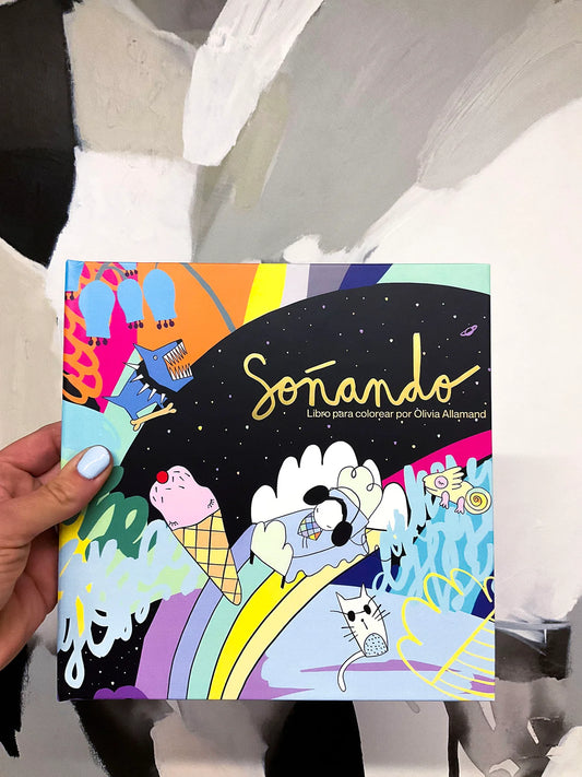 Libro para colorear: Soñando - Olivia Allamand