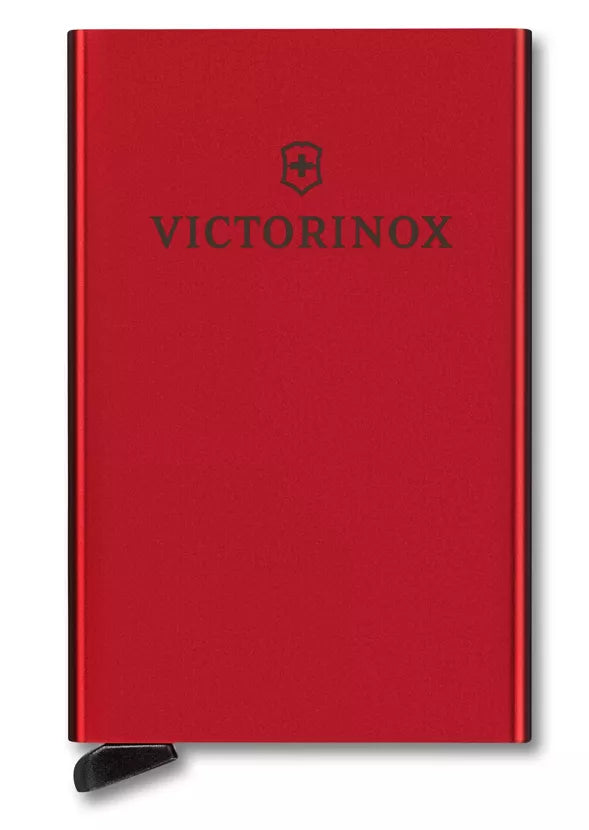 Tarjetero Altius Secrid Essential Rojo Aluminio