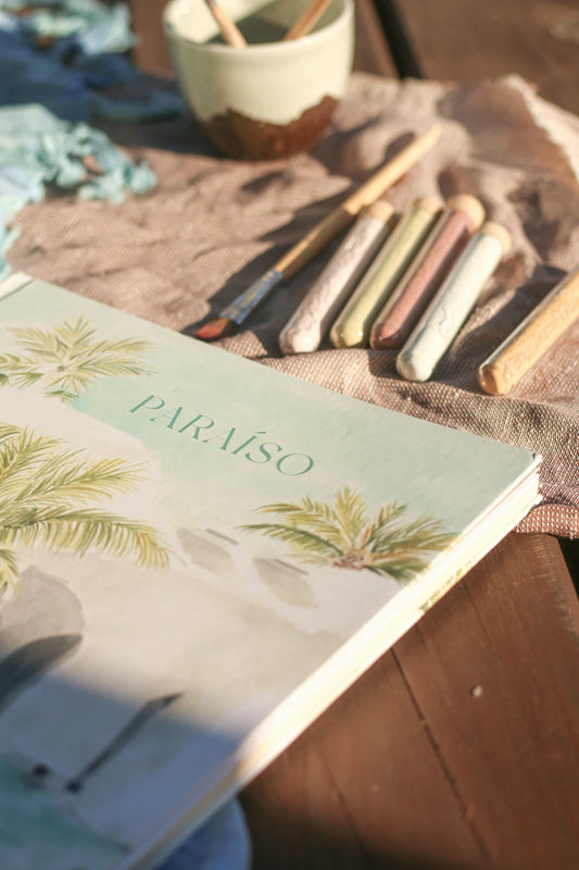 Libro para colorear Paraíso por Tati Soko