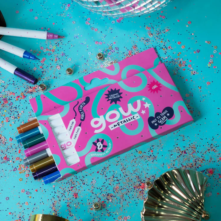 Marcadores Gow Metallic