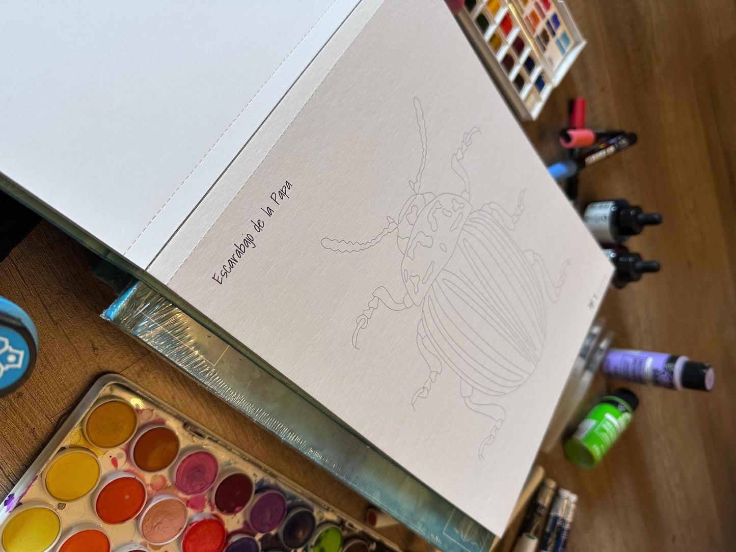 Libro para colorear Pinta a tu Pinta