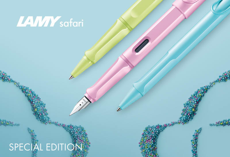 Rollerball Lamy safari aquasky Edición Especial M bk