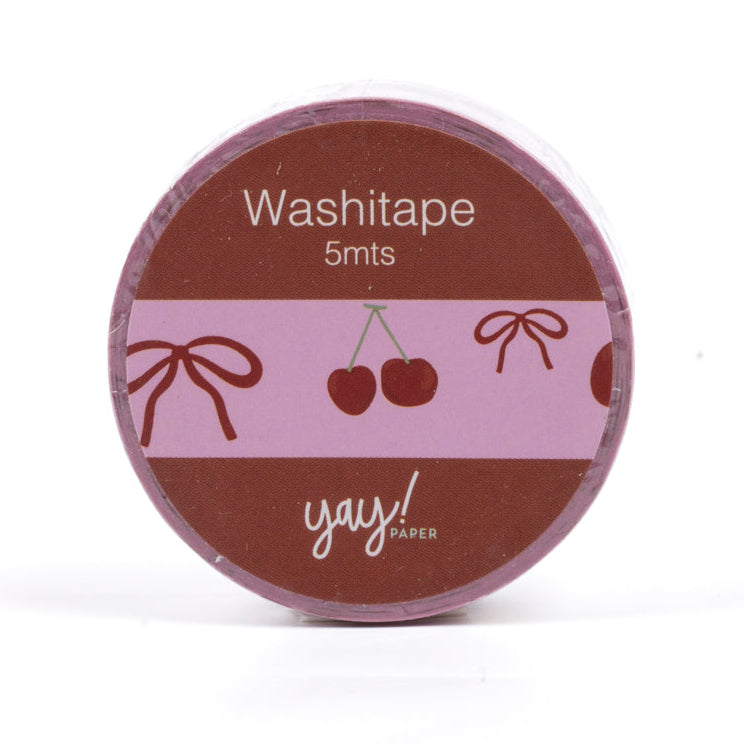 Washitape Cerezas
