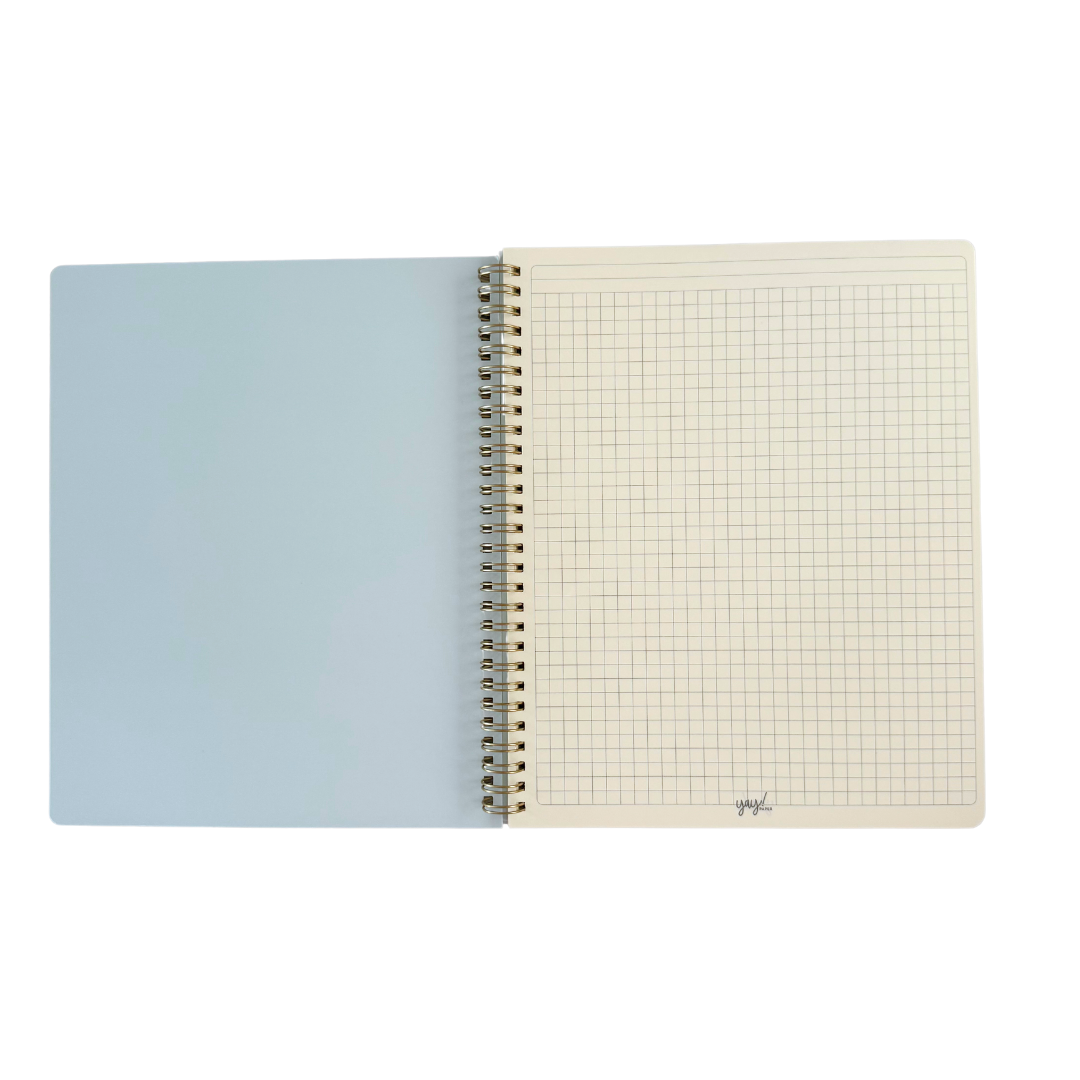 Cuaderno Grande cuadriculado Sol