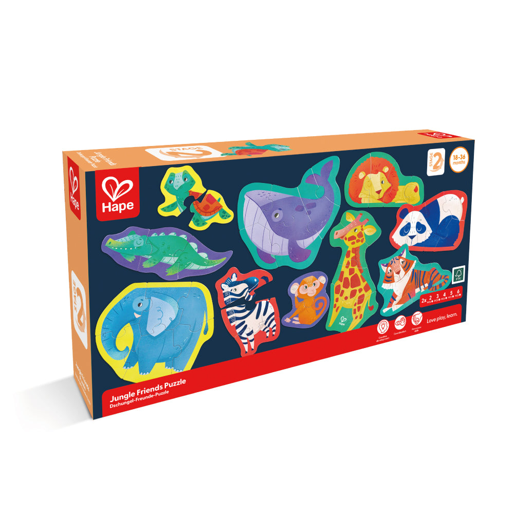 Puzzle amigos de la selva