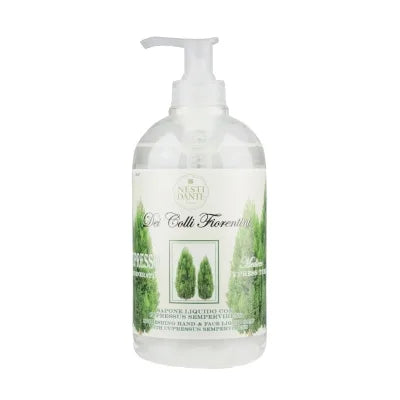 Jabón líquido Del Colli Florentini - Ciprés - 500 ml dispensador