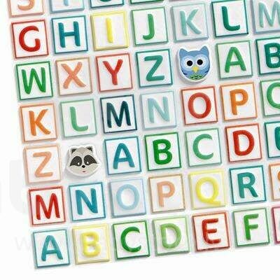 Set de Stickers Abecedario