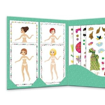 Stickers y Muñecas de Papel Masive Fashion