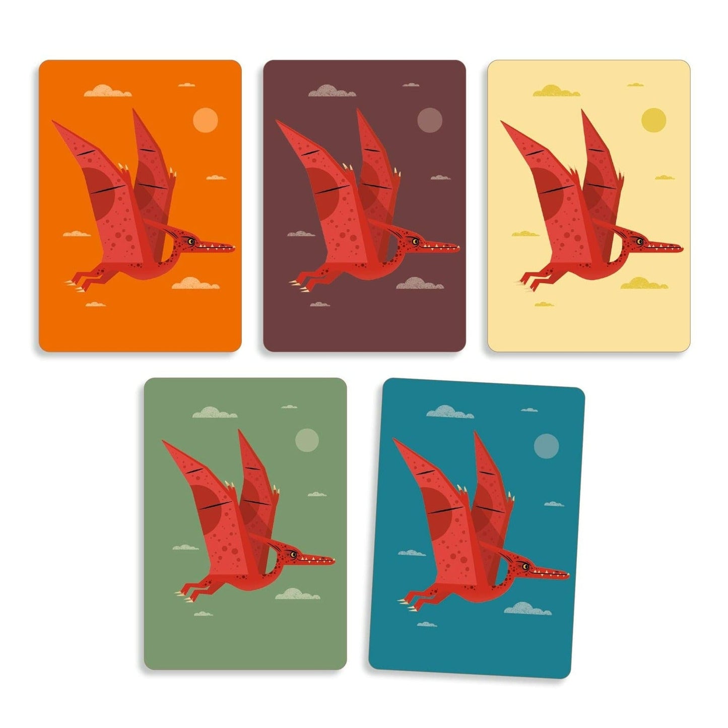 Juego de Cartas Dinosaurio