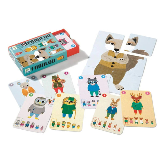 Juego de cartas Familou